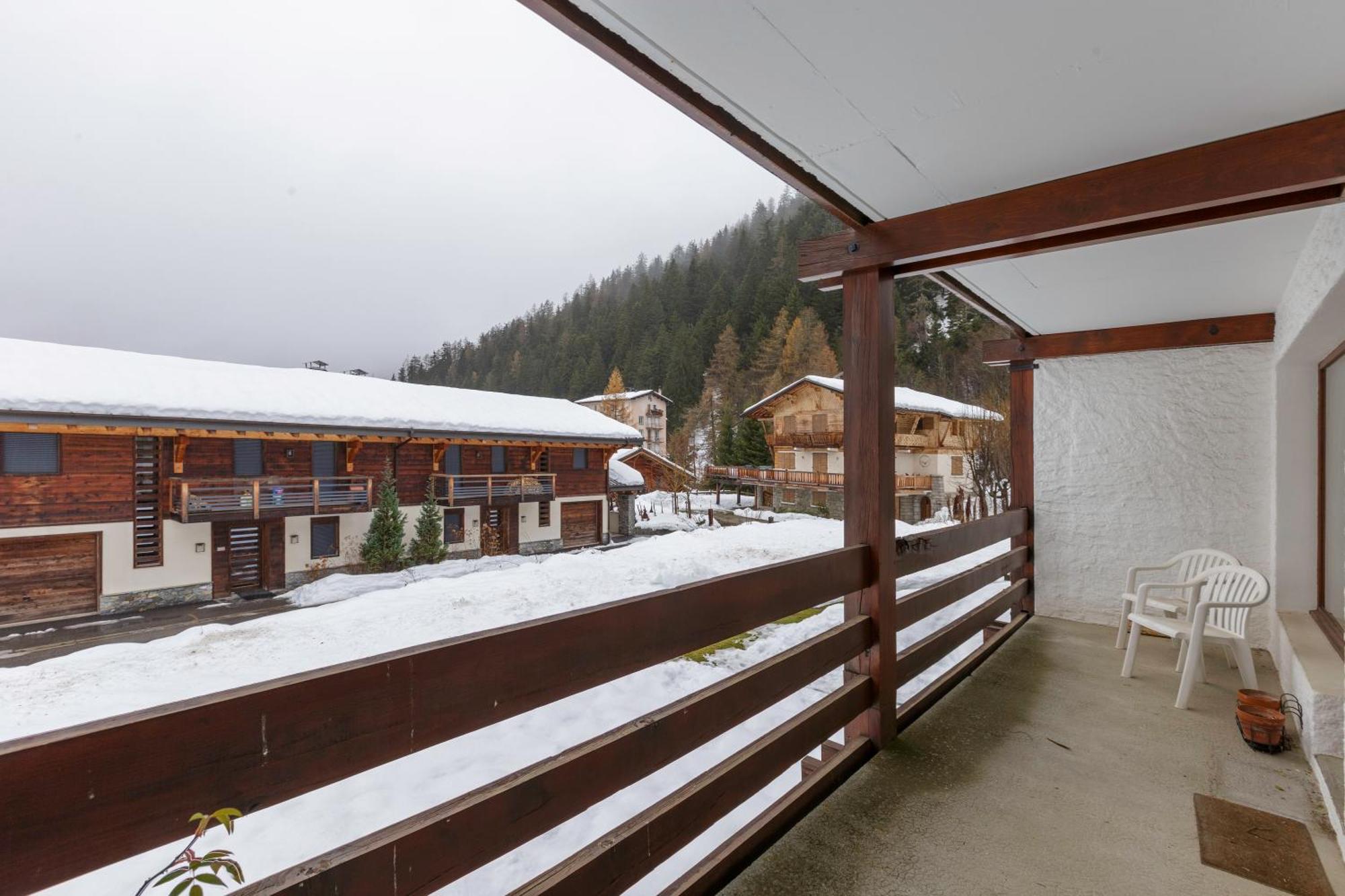 Sunny Nest - View Of Mb Montroc - Happy Rentals Chamonix Exteriör bild